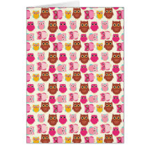 Cute Owls Cards