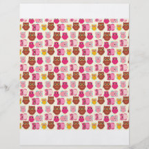 Cute Owls Custom Flyer