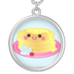 cute pancake stack pendants