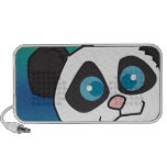 cute panda bear face speakers