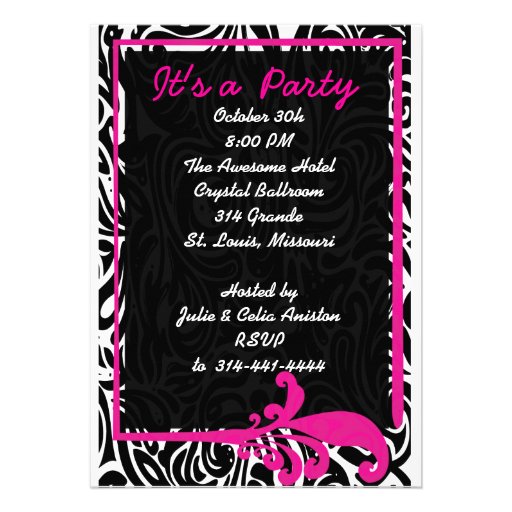 Cute Party Invitations!