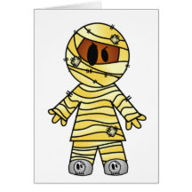 CUTE PATCHY MUMMY CARD