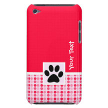 Cute Paw Print iPod Touch Covers
