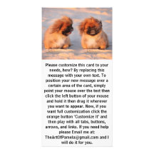Cute Pekingese Dogs Personalized Photo Card