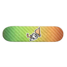 Cute Pelican; Colourful Skateboard Decks