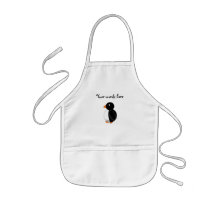 Cute penguin aprons