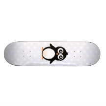 Cute penguin cartoon skateboard decks