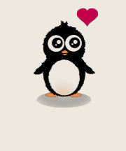 Cute penguin cartoon tee shirts
