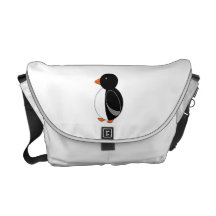 Cute penguin commuter bags
