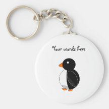 Cute penguin keychains