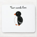 Cute penguin mousepads