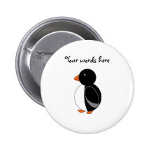 Cute penguin pin