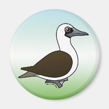 Cute Peruvian Booby Magnet