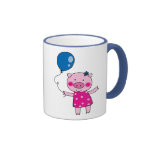 Cute pig mugs