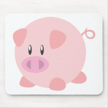 Cute Pig T Shirt, Shirts, Pig Gifts, Art, Posters Mouse Mats