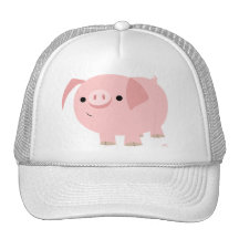 Cute piggy hat