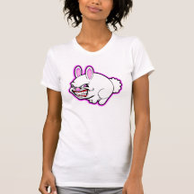Cute Pink apple bunny (in pink) Shirt