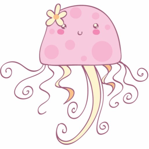 cute jellyfish clipart - photo #32