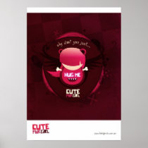 Cute Pink Girl posters