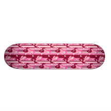 Cute Pink Mermaid pattern Skateboard Decks