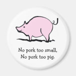 Cute Pink Pig Magnet