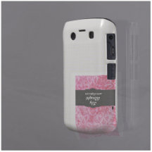 Cute pink vintage Blackberry Bold Case