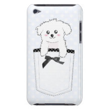 Cute Pocket Puppy Dog iPod Touch Covers