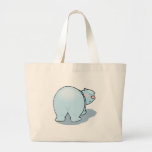 cute polar bear butt bag