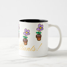 Cute Potted Plant Mug!