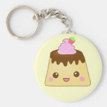 Cute pudding key chains
