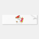 Cute Puppy Artist Bumper Stickers