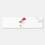Cute Puppy Balloons Bumper Sticker