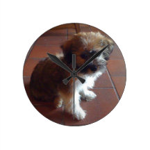 Cute Puppy Clocks