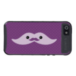 Cute Purple Moustache