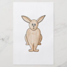 Cute Rabbit. Full Color Flyer