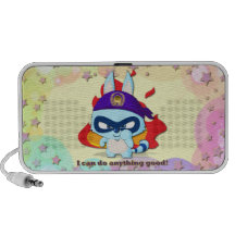 Cute Racoon Funny Cartoon Character Mini Speaker