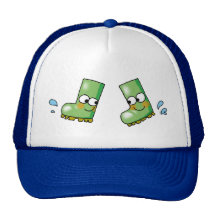 cute rain boots hats