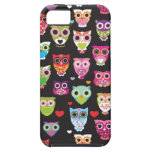 Cute retro owl pattern illustrated iphone 5 case