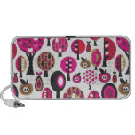 Cute retro trees and fruits speaker