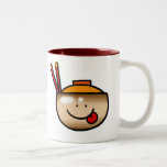 Cute rice bowl mugs