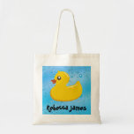Cute Rubber Ducky/Blue Bubbles bags
