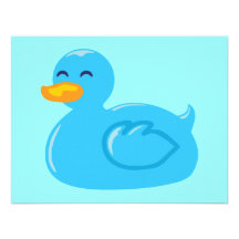Cute Rubberducky Custom Announcements