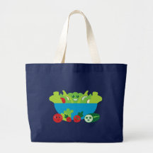Cute Salad Canvas Bags