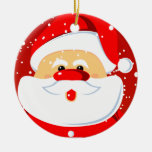 Cute Santa Claus Christmas ornament