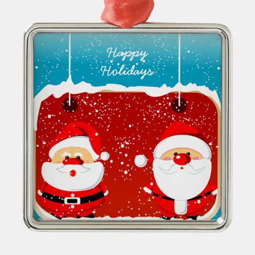 Cute Santa Claus Christmas ornament