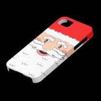 Cute Santa Claus Face - Holiday Design casemate cases