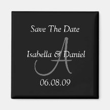 Cute Save The Dates Magnets