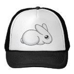 Cute Shy Bunny Mesh Hats
