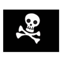 Cute Skull Postcard