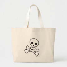 Cute Skull Tote Bag